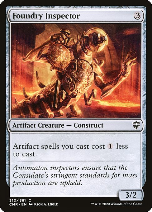 Foundry Inspector - Commander Legends Common Card