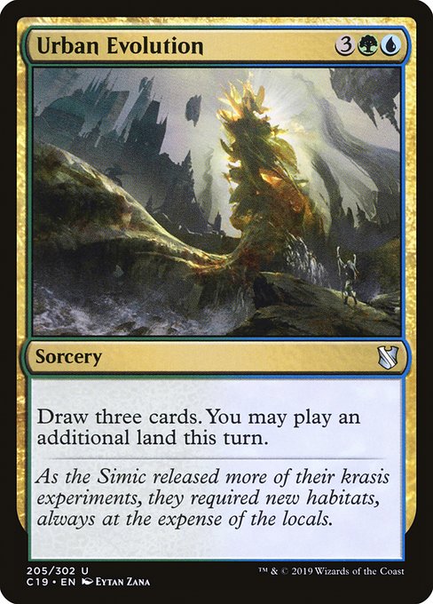 Urban Evolution - Commander 2019 Uncommon Card