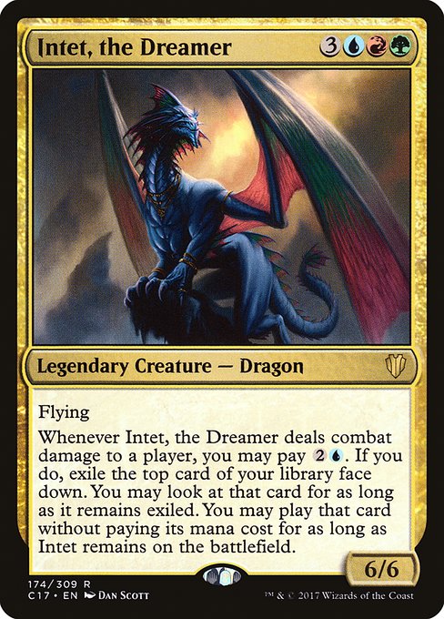 Intet, the Dreamer - Commander 2017 Rare Card