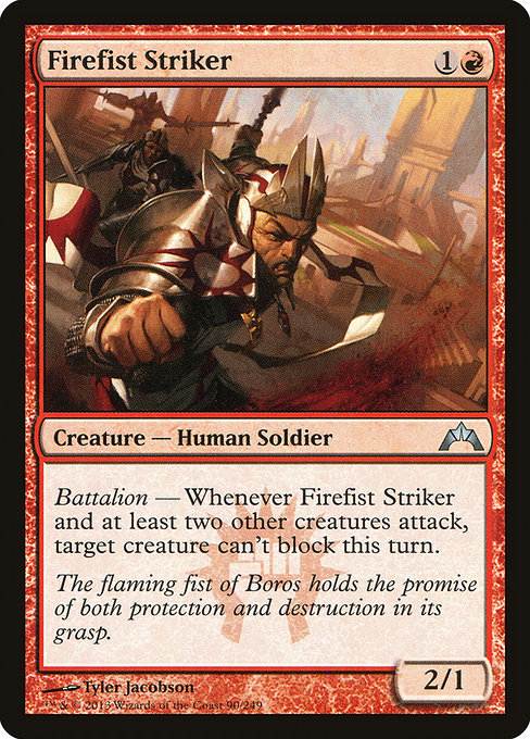 Firefist Striker - Gatecrash Uncommon Card