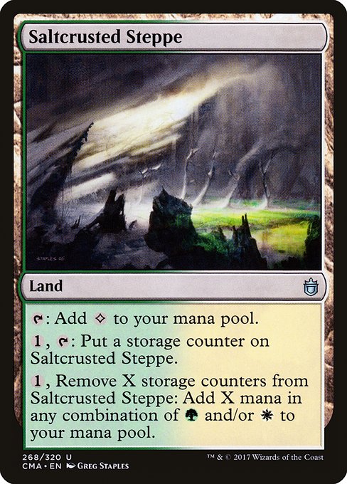 Saltcrusted Steppe - Commander Anthology Uncommon Card