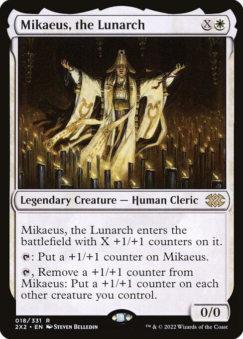 Mikaeus, the Lunarch - Double Masters 2022 Rare Card