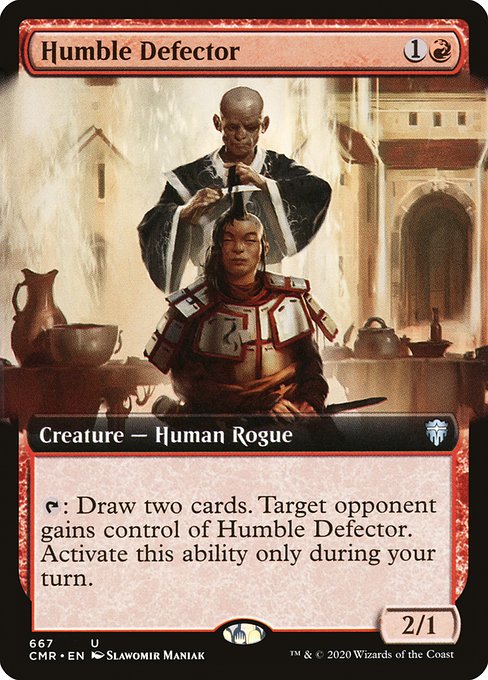 Humble Defector - Commander Legends Uncommon Card