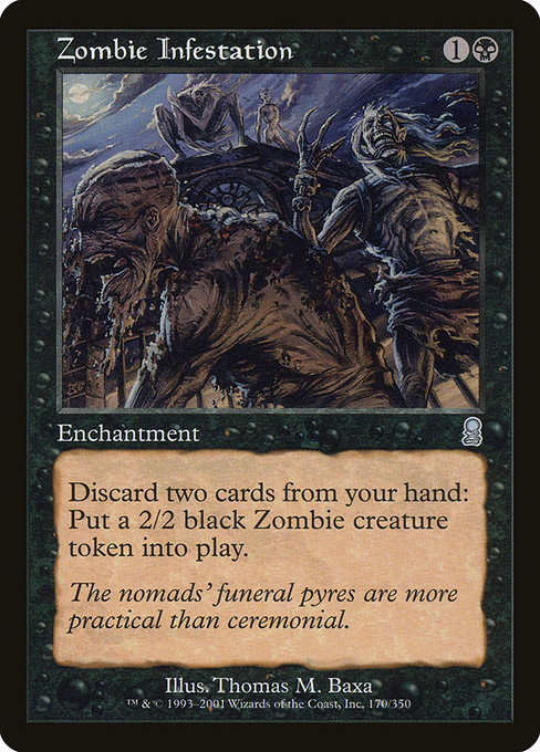 Zombie Infestation - Odyssey Uncommon Card