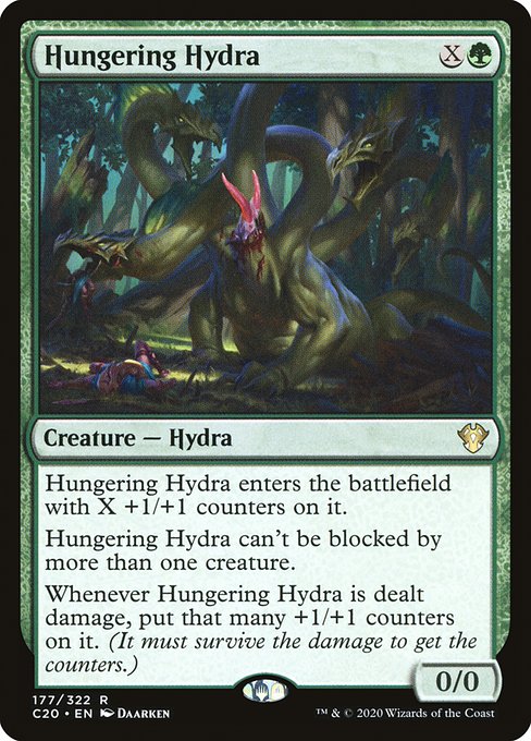 Hungering Hydra - Commander 2020 Rare Card