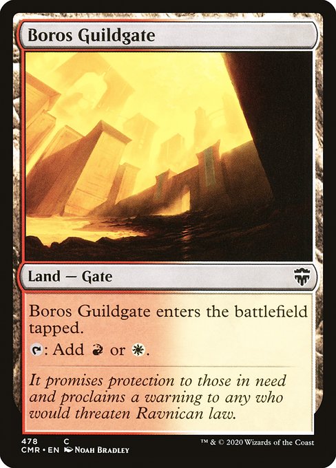 Boros Guildgate - Commander Legends Common Card