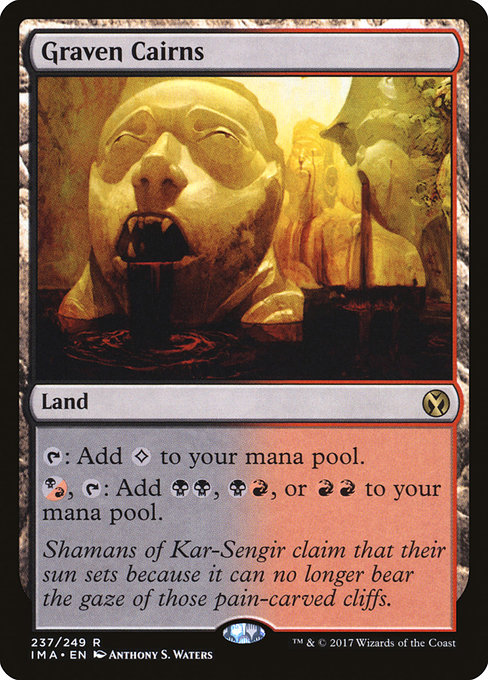 Graven Cairns - Iconic Masters Rare Card