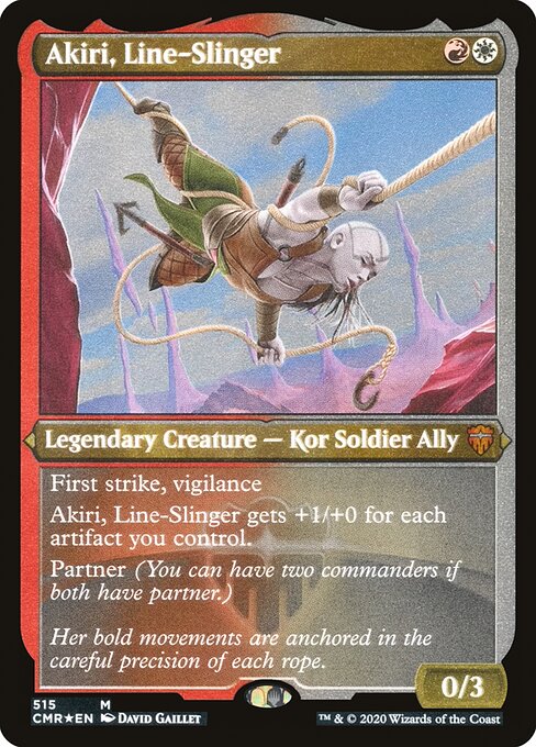 Akiri, Line-Slinger - Commander Legends Mythic Card