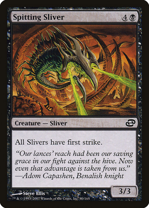 Spitting Sliver - Planar Chaos Common Card