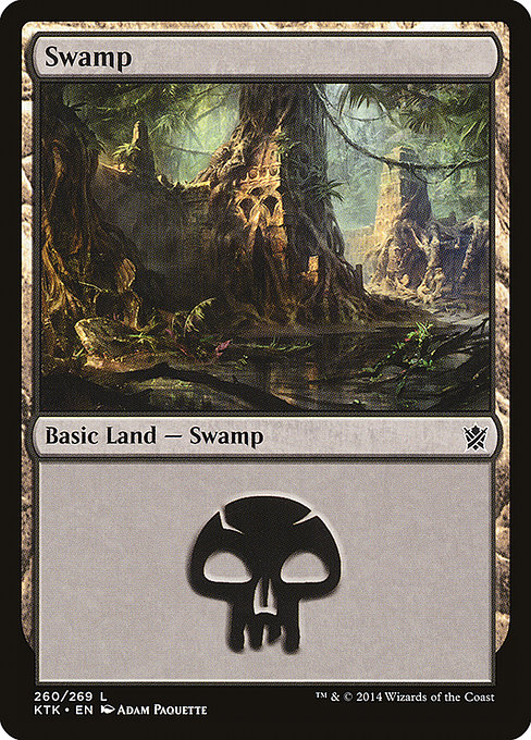 Swamp - Khans of Tarkir Common Card