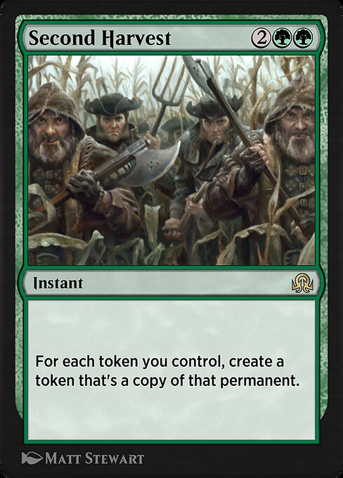 Second Harvest - Shadows over Innistrad Remastered Rare Card