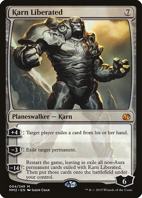 Karn Liberated - Modern Masters 2015 Mythic Card