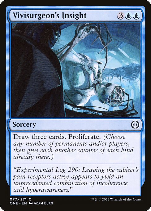 Vivisurgeon's Insight - Phyrexia: All Will Be One Common Card