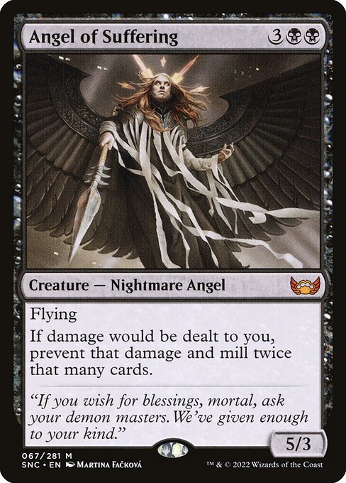 Angel of Suffering - Streets of New Capenna Mythic Card