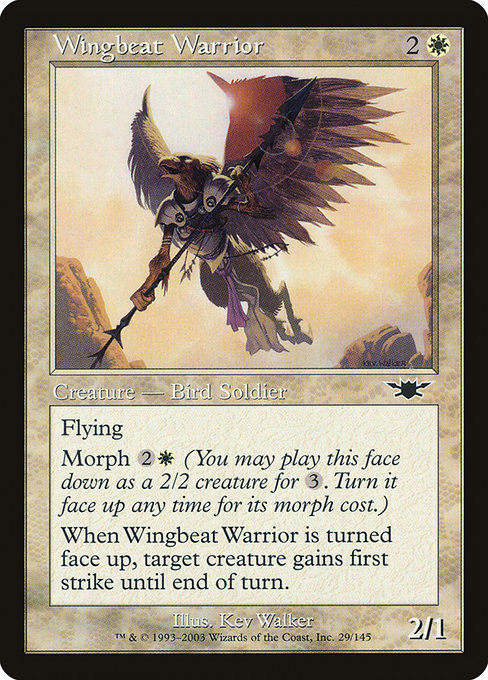 Wingbeat Warrior - Legions Common Card