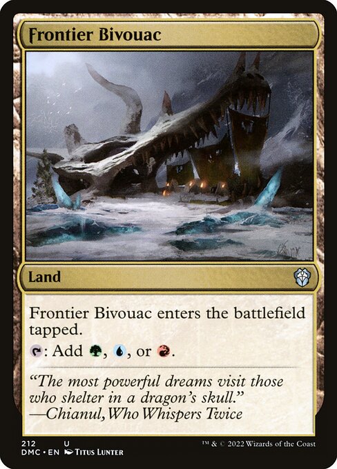 Frontier Bivouac - Dominaria United Commander Uncommon Card