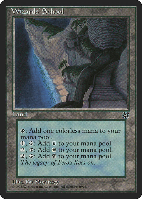 Wizards' School - Homelands Uncommon Card