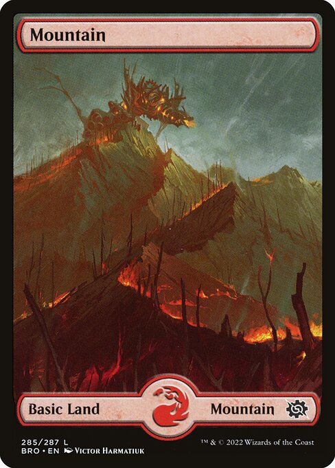 Mountain - The Brothers' War Common Card