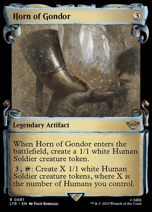 Horn of Gondor - The Lord of the Rings: Tales of Middle-earth Rare Card