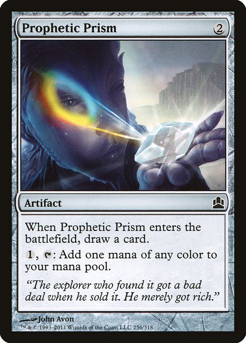 Prophetic Prism - Commander 2011 Common Card