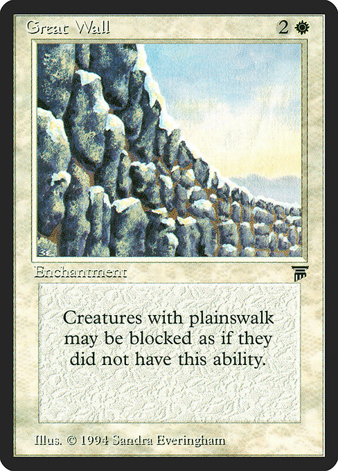 Great Wall - Legends Uncommon Card
