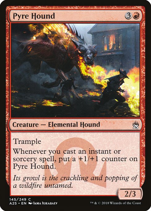 Pyre Hound - Masters 25 Common Card