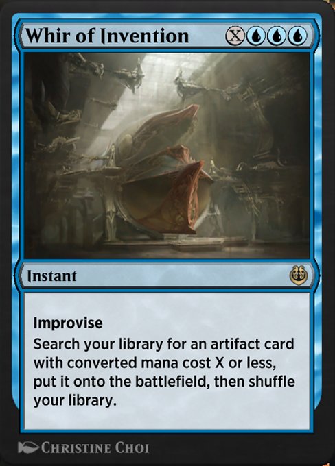 Whir of Invention - Kaladesh Remastered Rare Card