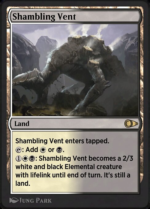 Shambling Vent - Pioneer Masters Rare Card