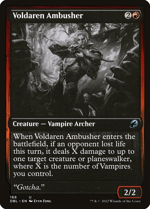 Voldaren Ambusher - Innistrad: Double Feature Uncommon Card