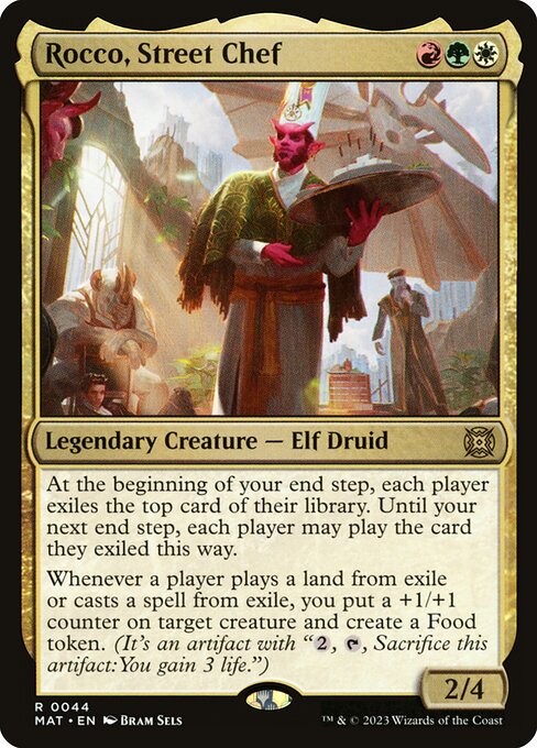 Rocco, Street Chef - March of the Machine: The Aftermath Rare Card