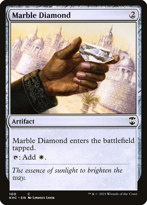 Marble Diamond - Kaldheim Commander Common Card