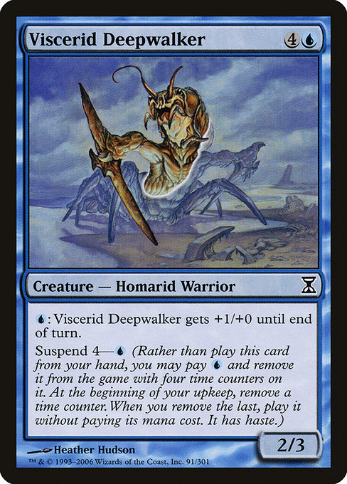 Viscerid Deepwalker - Time Spiral Common Card