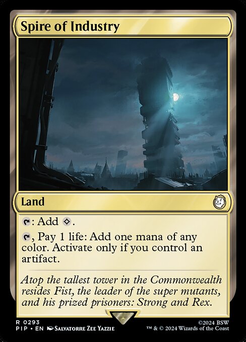 Spire of Industry - Fallout Rare Card