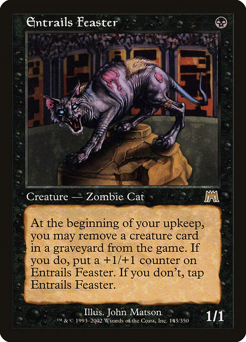 Entrails Feaster - Onslaught Rare Card