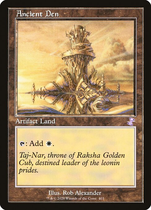 Ancient Den - Time Spiral Remastered Special Card