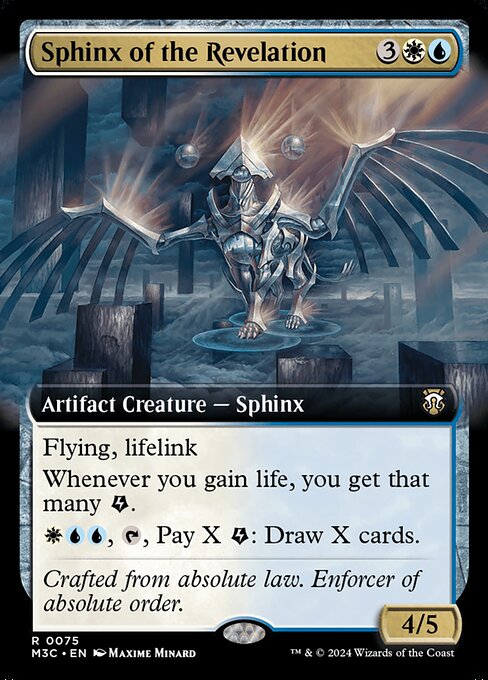 Sphinx of the Revelation - Modern Horizons 3 Commander Rare Card