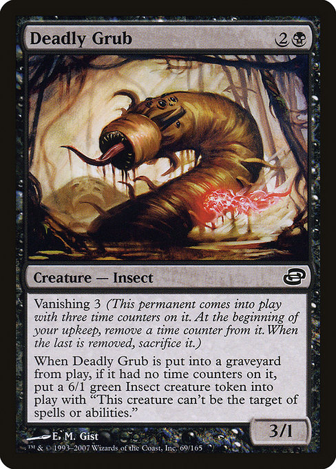 Deadly Grub - Planar Chaos Common Card