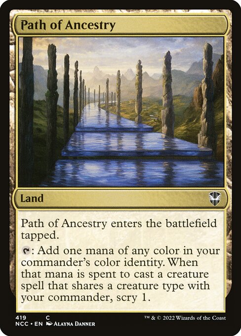 Path of Ancestry - New Capenna Commander Common Card