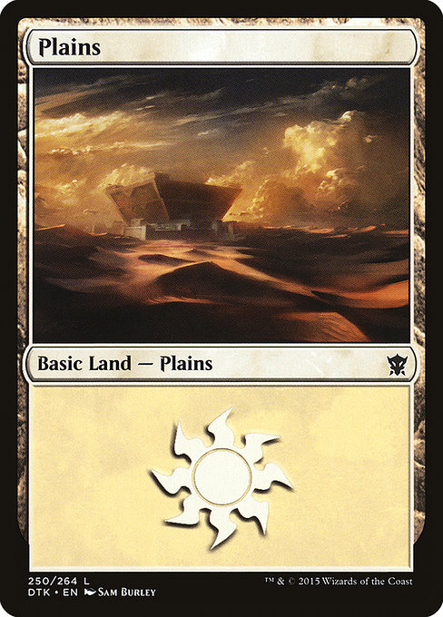 Plains - Dragons of Tarkir Common Card