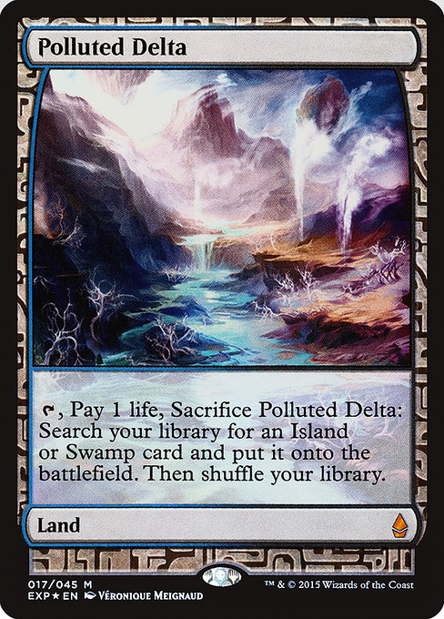 Polluted Delta - Zendikar Expeditions Mythic Card
