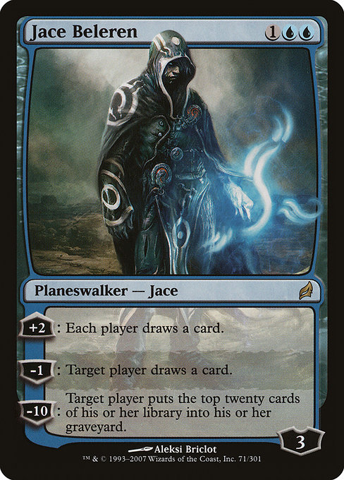 Jace Beleren - Lorwyn Rare Card