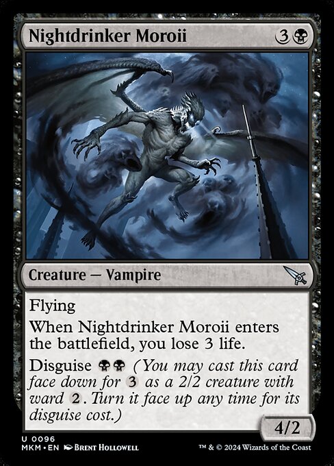 Nightdrinker Moroii - Murders at Karlov Manor Uncommon Card