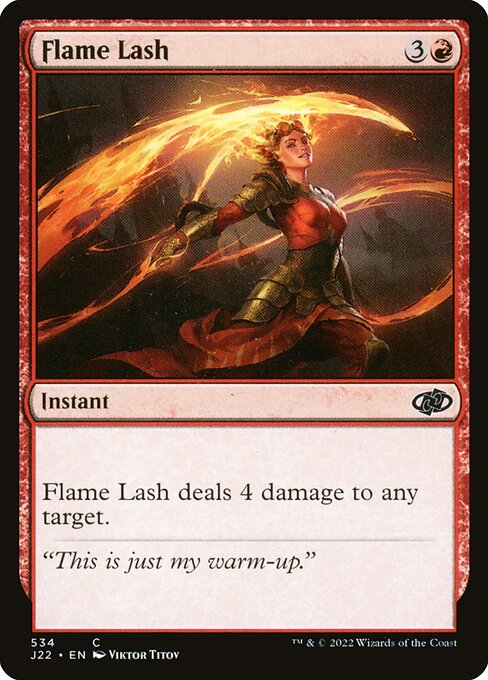 Flame Lash - Jumpstart 2022 Common Card