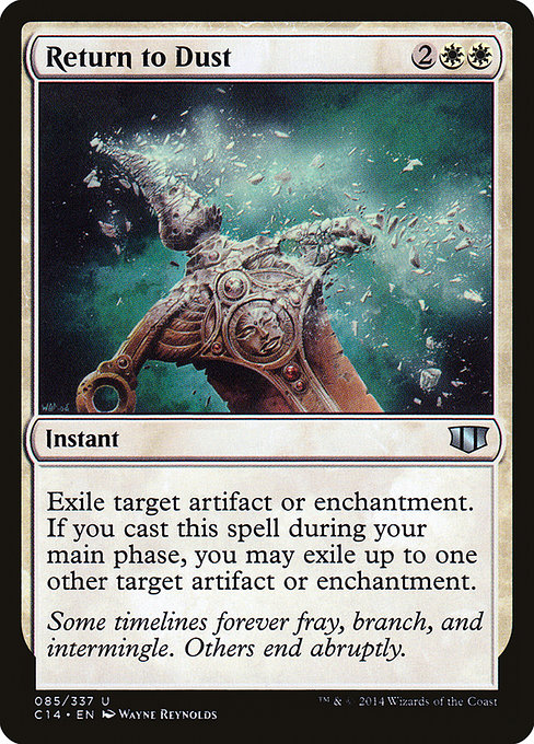 Return to Dust - Commander 2014 Uncommon Card