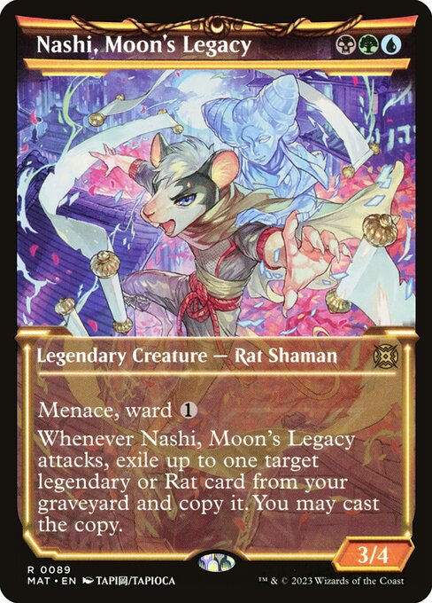Nashi, Moon's Legacy - March of the Machine: The Aftermath Rare Card