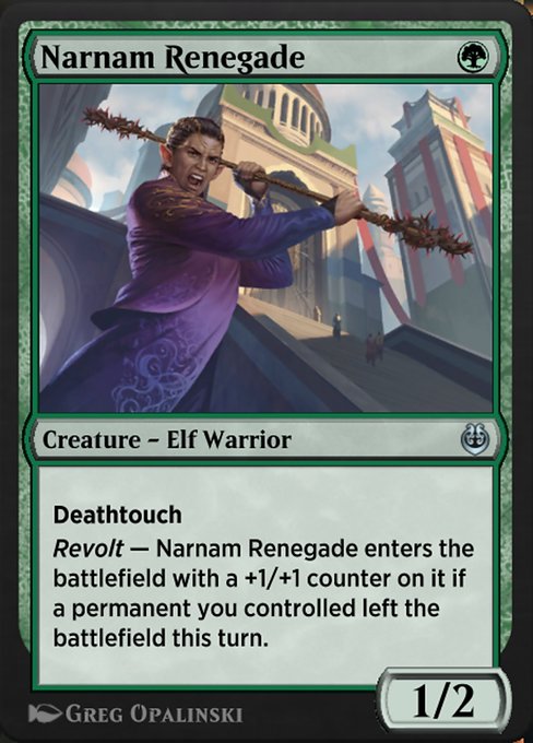 Narnam Renegade - Kaladesh Remastered Uncommon Card