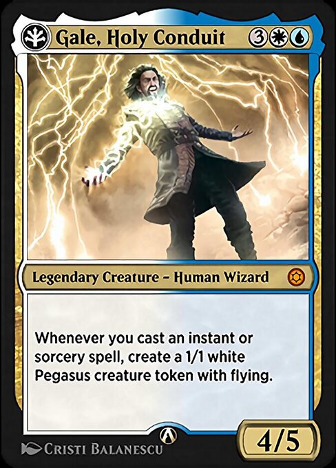Gale, Holy Conduit - Alchemy Horizons: Baldur's Gate Mythic Card