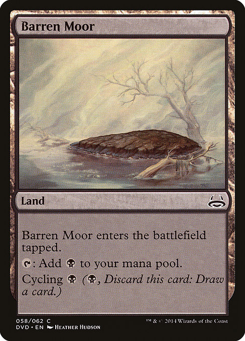 Barren Moor - Duel Decks Anthology: Divine vs. Demonic Common Card