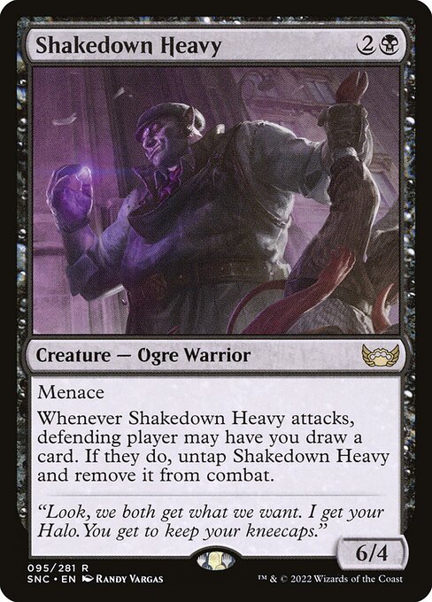 Shakedown Heavy - Streets of New Capenna Rare Card