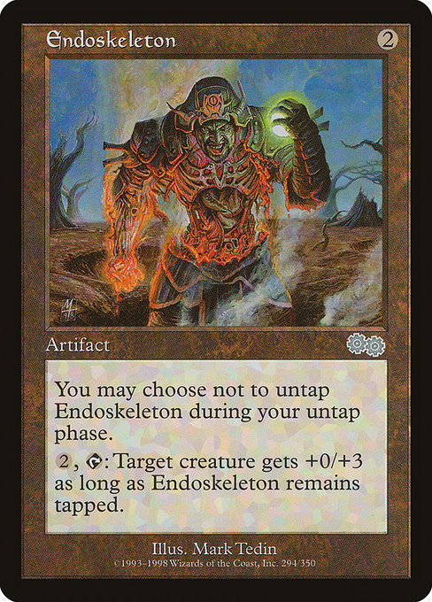 Endoskeleton - Urza's Saga Uncommon Card
